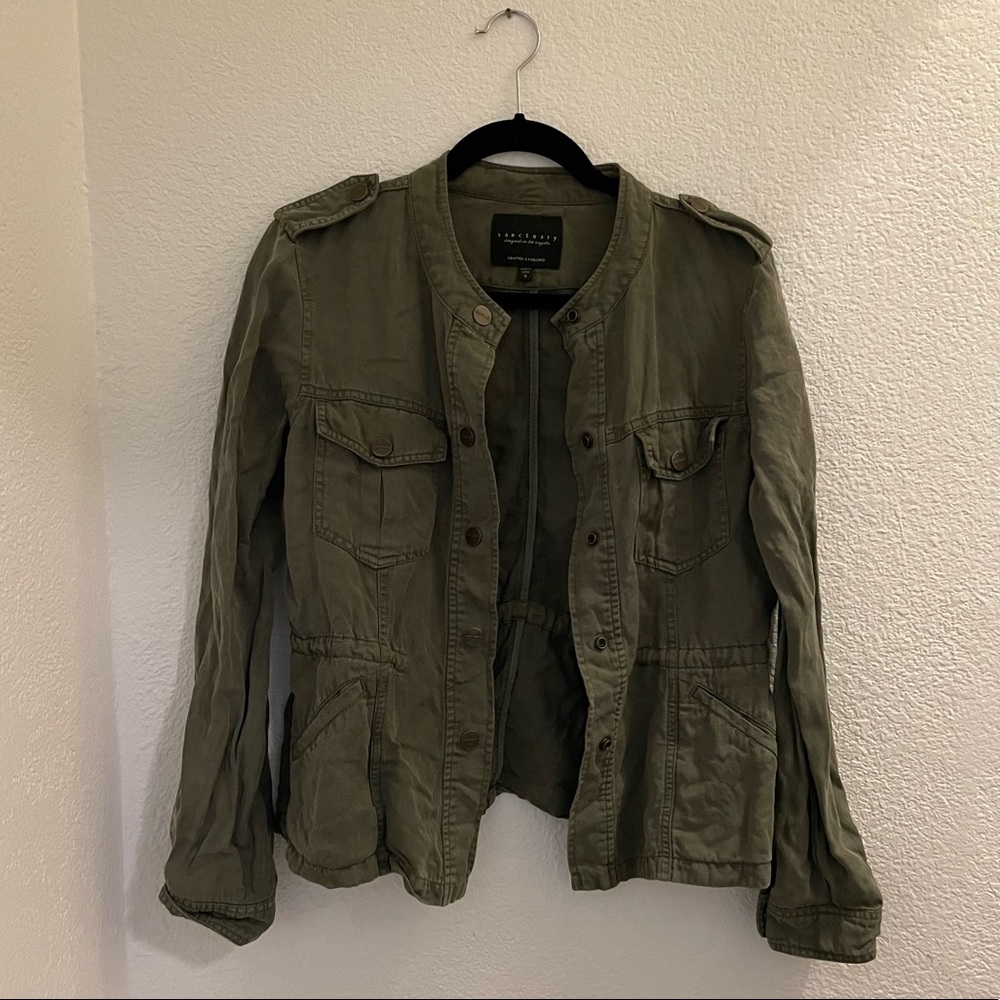 Anthropologie | Sanctuary Military Jacket Sz S